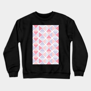 Triangle Pastel Pattern Crewneck Sweatshirt